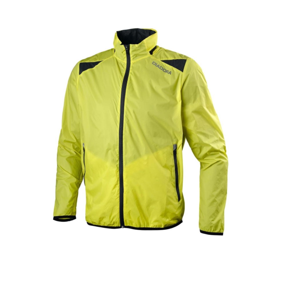 Diadora-Unisex-Wind-Jacket-Team-abbigliamento-da-running-giallo-fluo