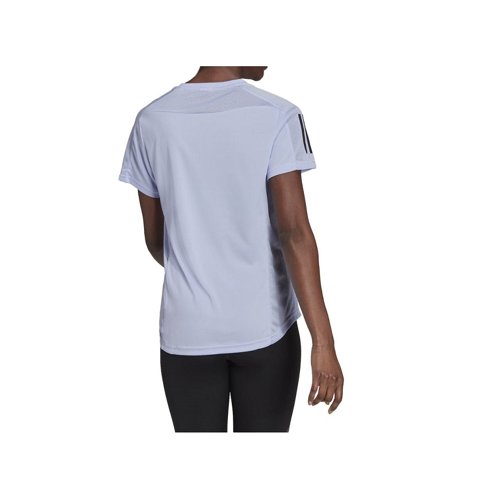 ADIDAS-Own-The-Run-Tee-t-shirt-tecnica-donna-colore-bianco