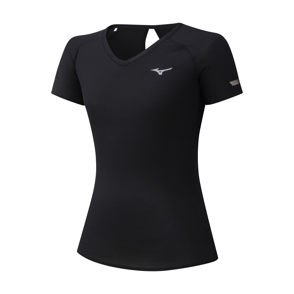 Magliette mizuno donna nero sales