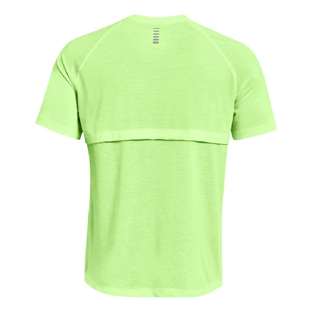 UNDER-ARMOUR-Streaker-SS-abbigliamento-da-running-uomo-verde